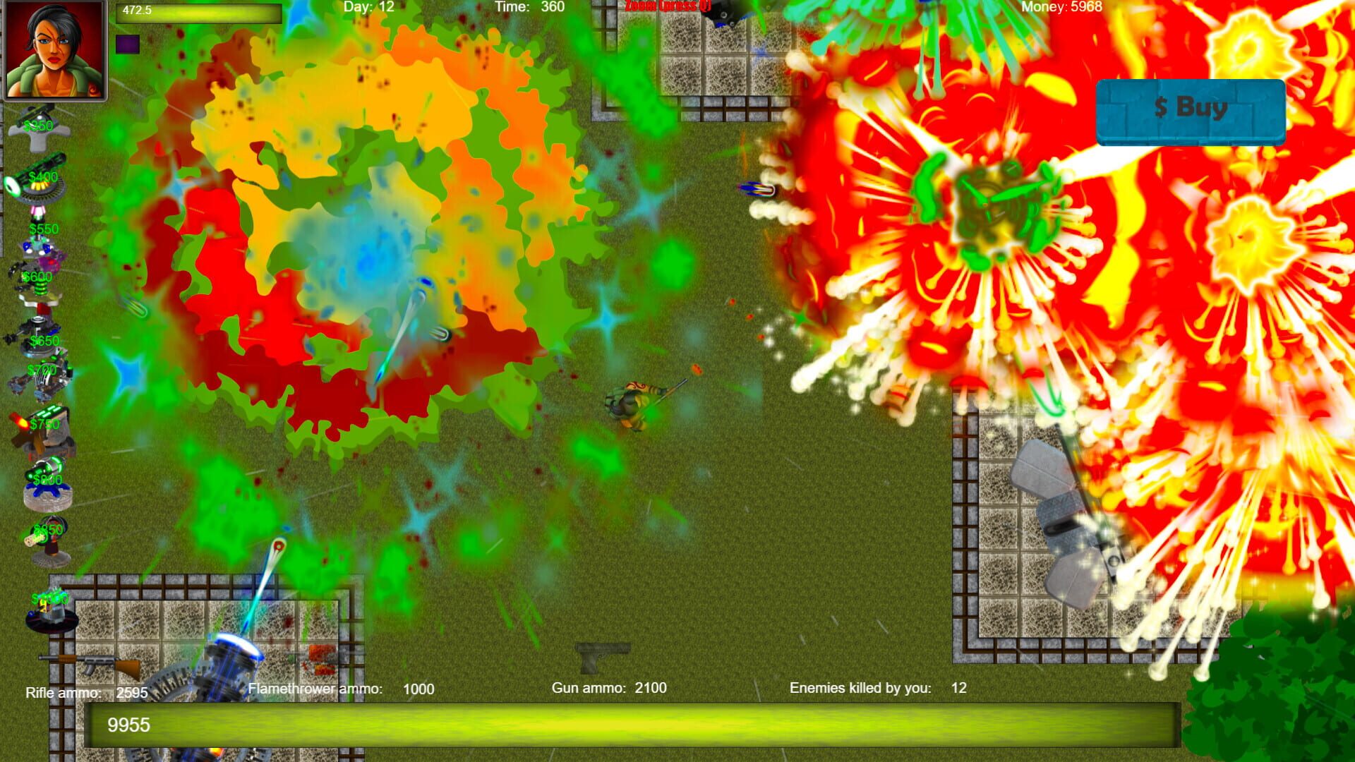 Zombie Apocalypse: The Last Fortress - Screenshot