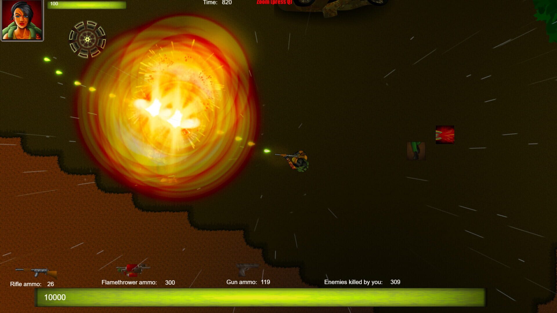 Zombie Apocalypse: The Last Fortress - Screenshot