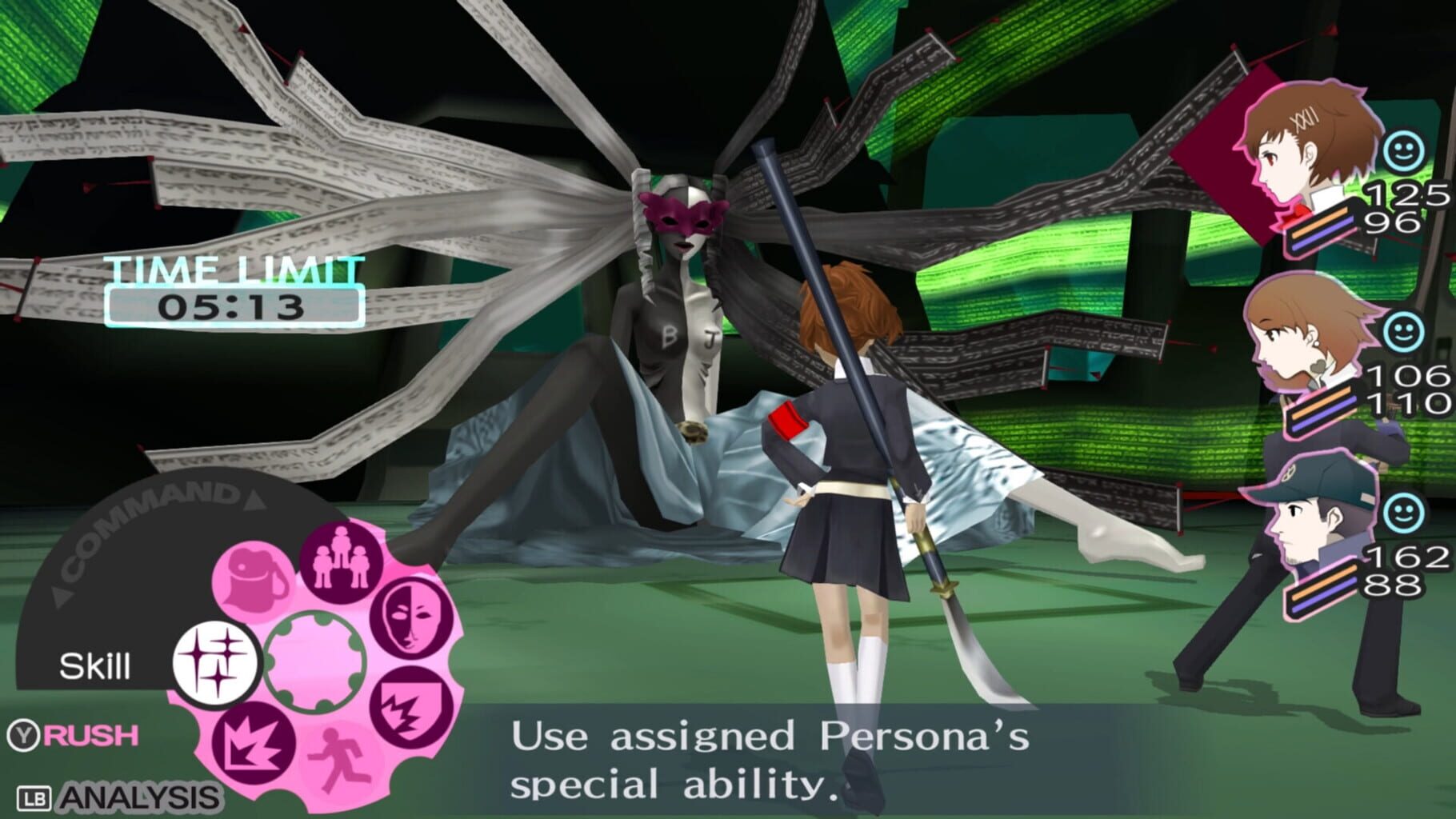 Persona 3 Portable screenshots