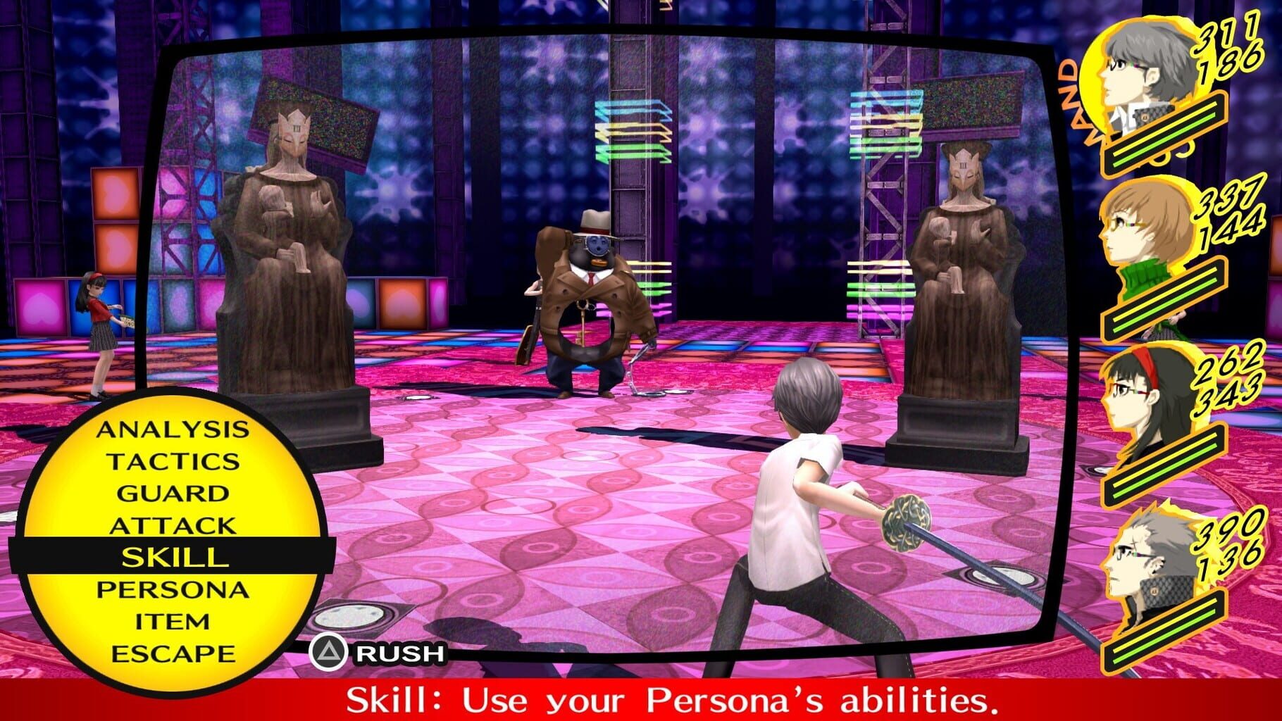 Persona 4 Golden screenshots