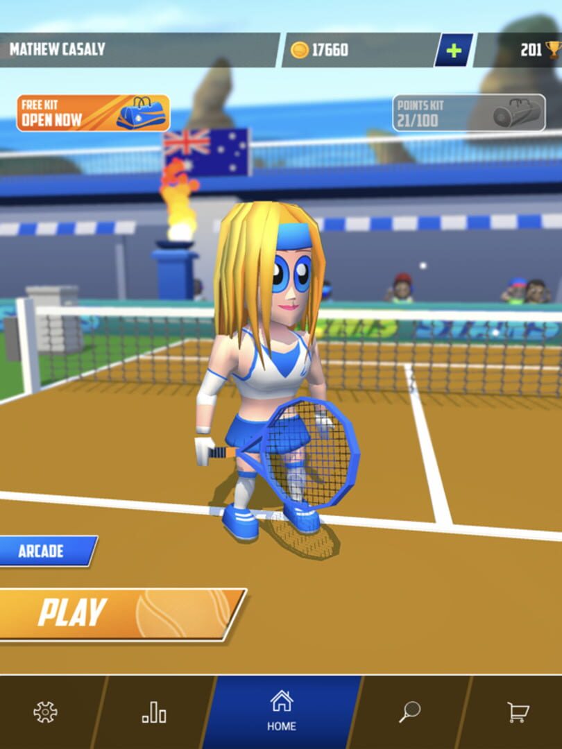 Tennis Stars: Ultimate Clash - Screenshot