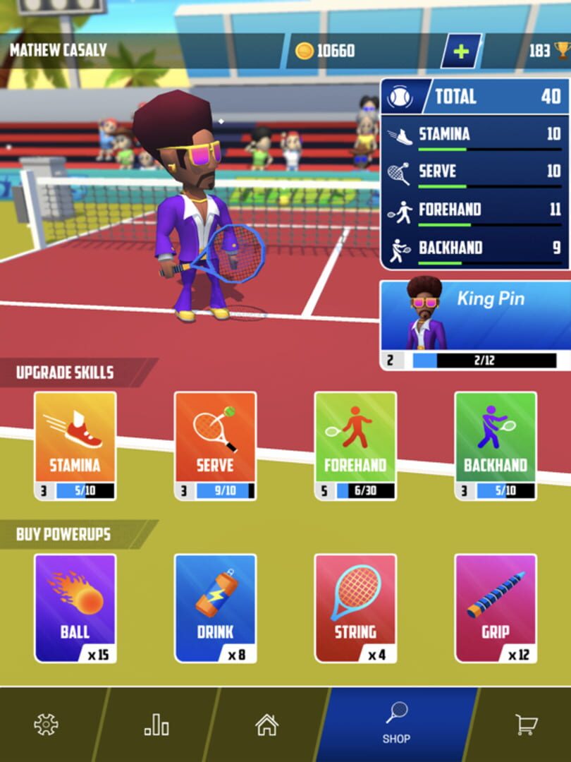 Tennis Stars: Ultimate Clash - Screenshot