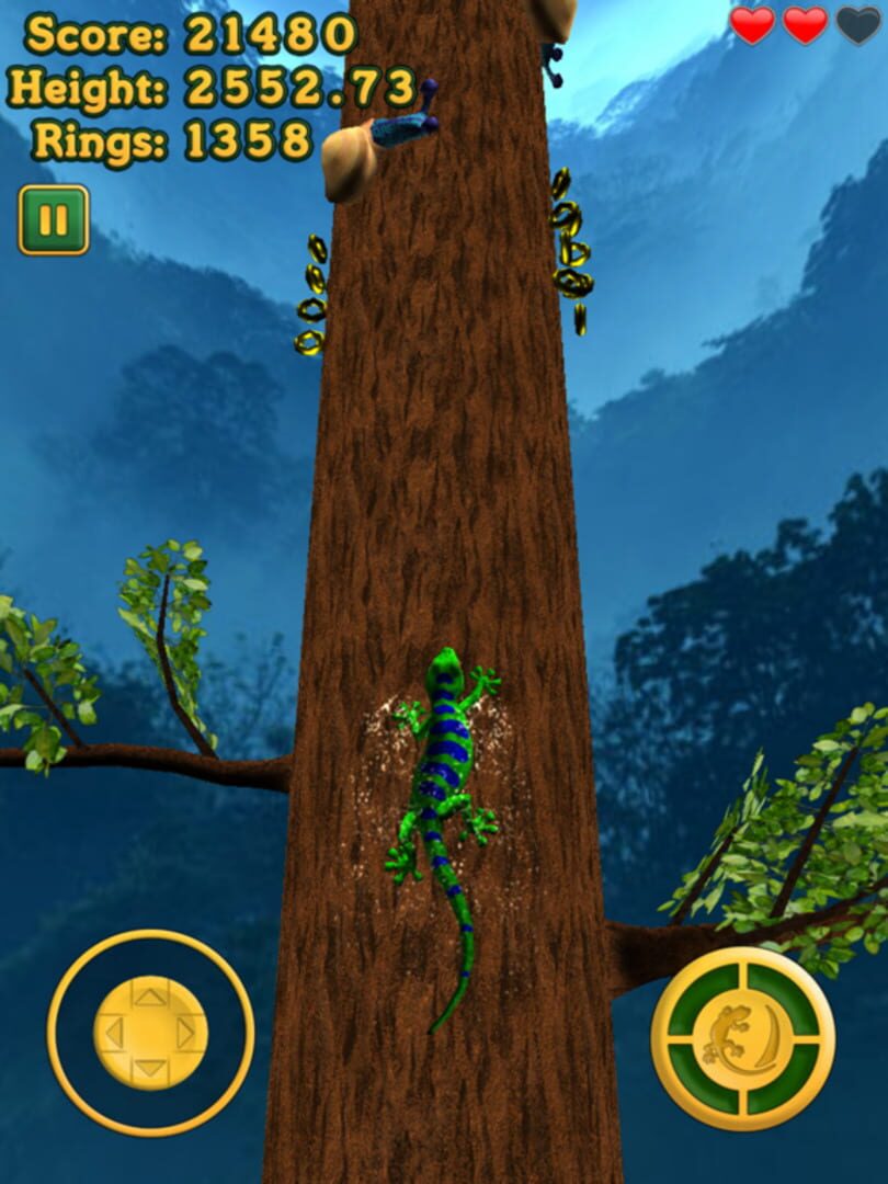 Crazy Lizard: The Amazing Journey - Screenshot