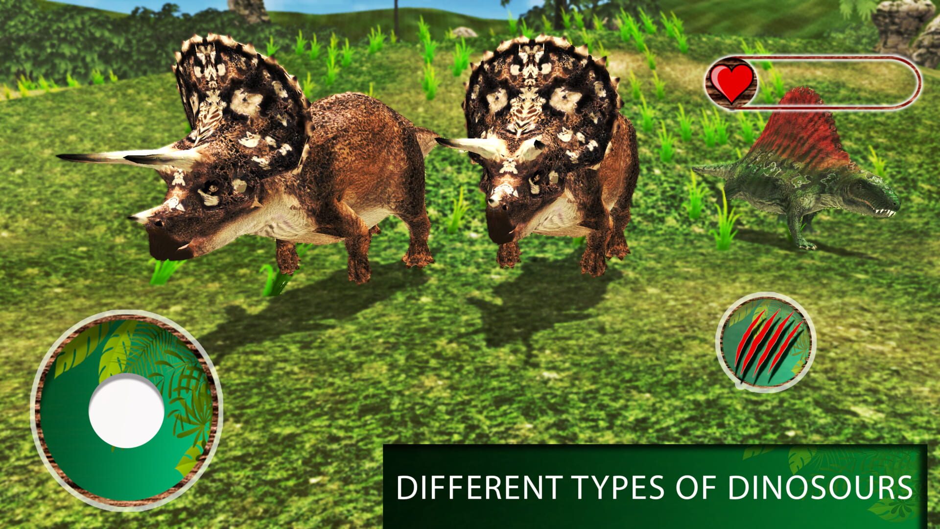 Dino Battle: Jungle Adventure - Screenshot