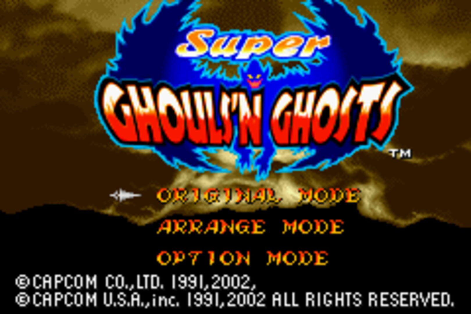 Captura de pantalla - Super Ghouls 'n Ghosts