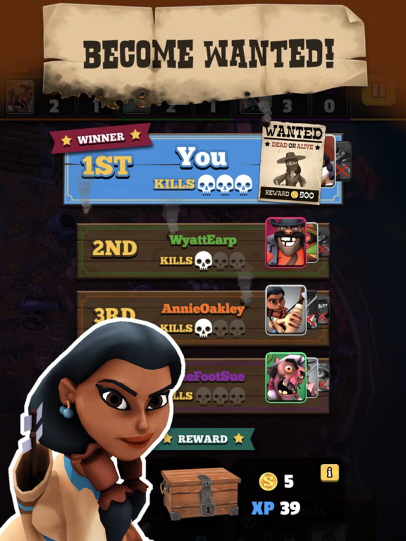 Pocket Cowboys - Screenshot