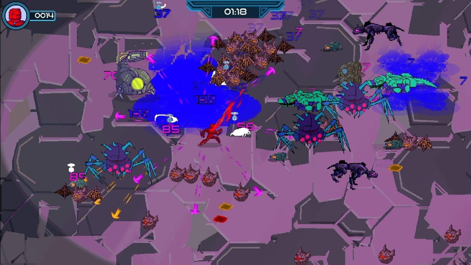 CyberHeroes Arena DX screenshot