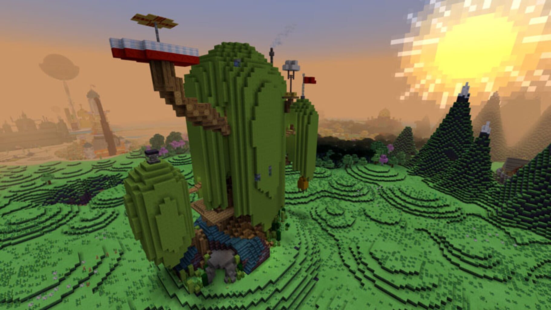 Captura de pantalla - Minecraft: Adventure Time Mash-up