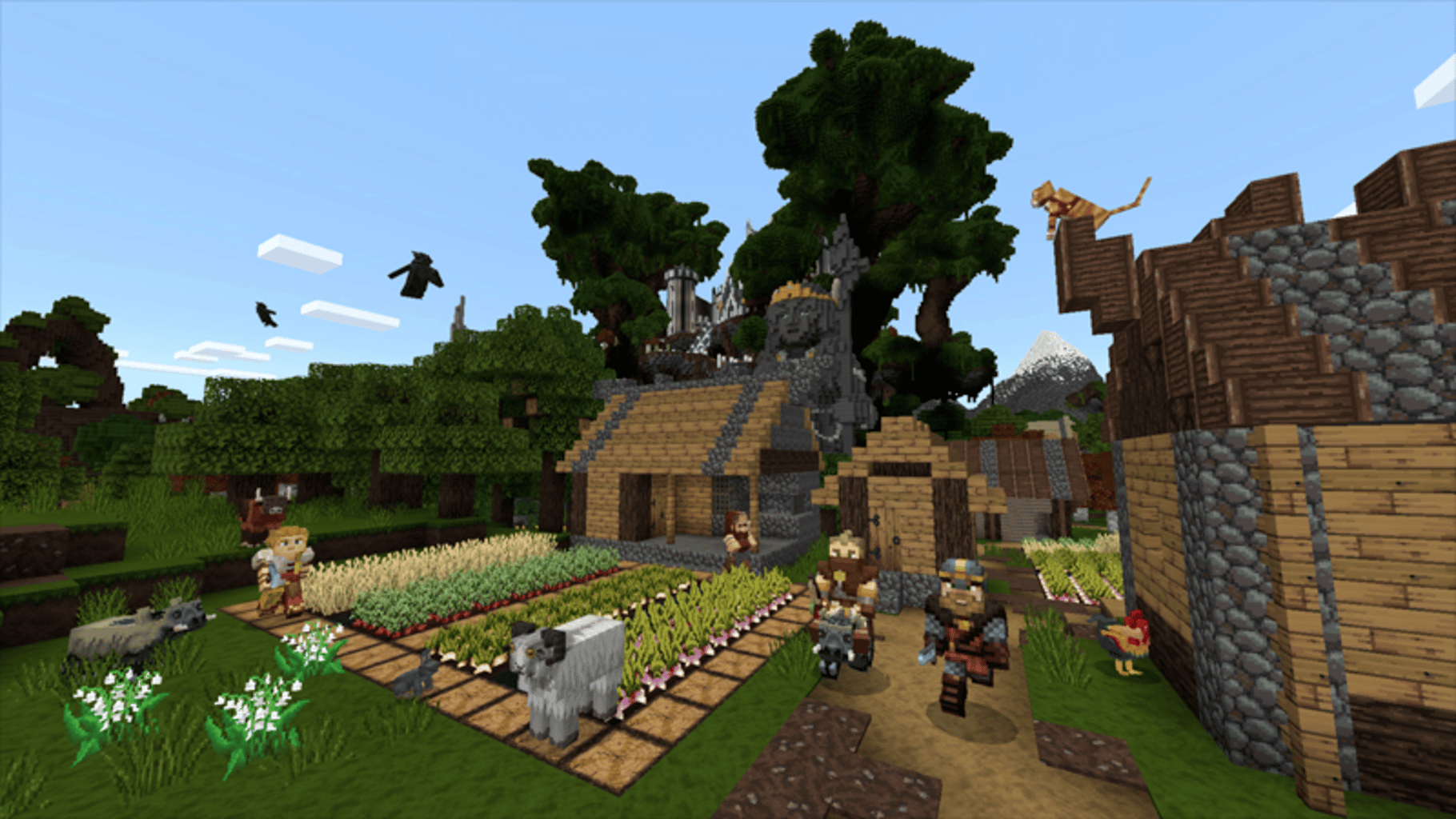 Minecraft: Norse Mythology Mash-up screenshot