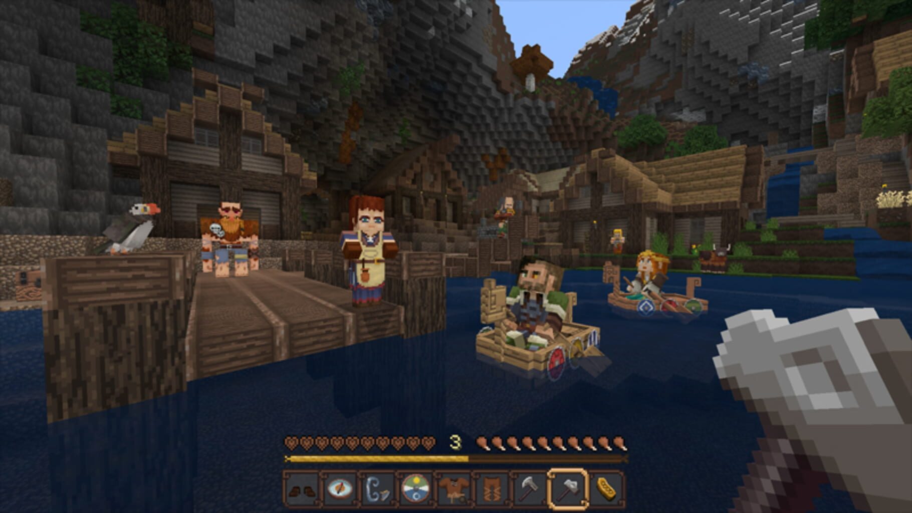 Minecraft: Norse Mythology Mash-up screenshot