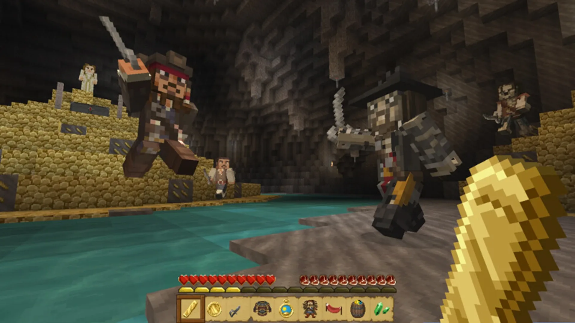 Captura de pantalla - Minecraft: Pirates of the Caribbean Mash-up