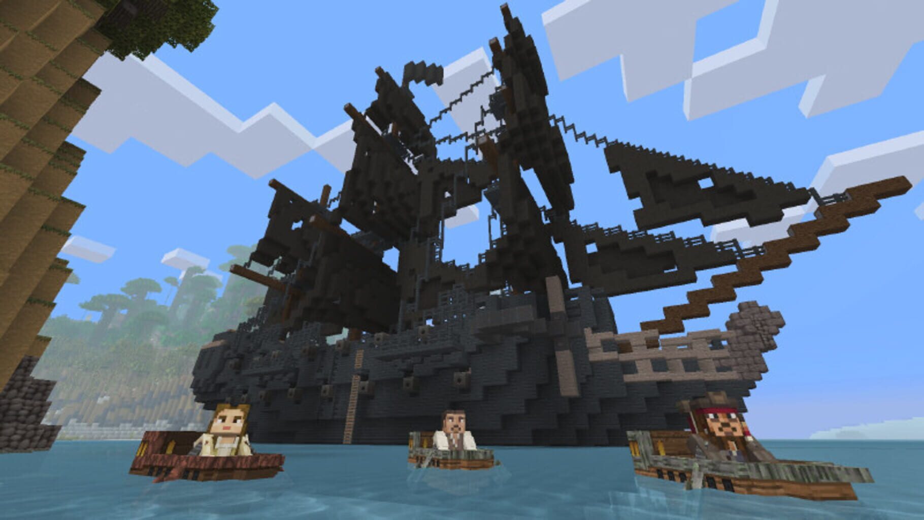 Captura de pantalla - Minecraft: Pirates of the Caribbean Mash-up