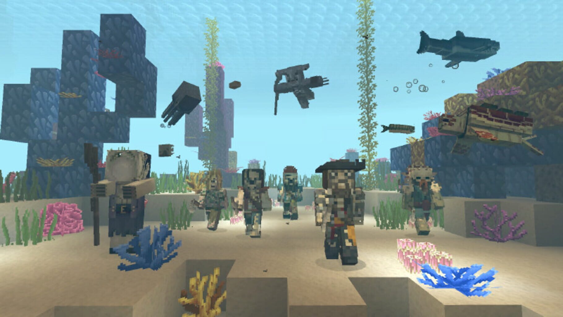 Minecraft: Pirates of the Caribbean Mash-up screenshot