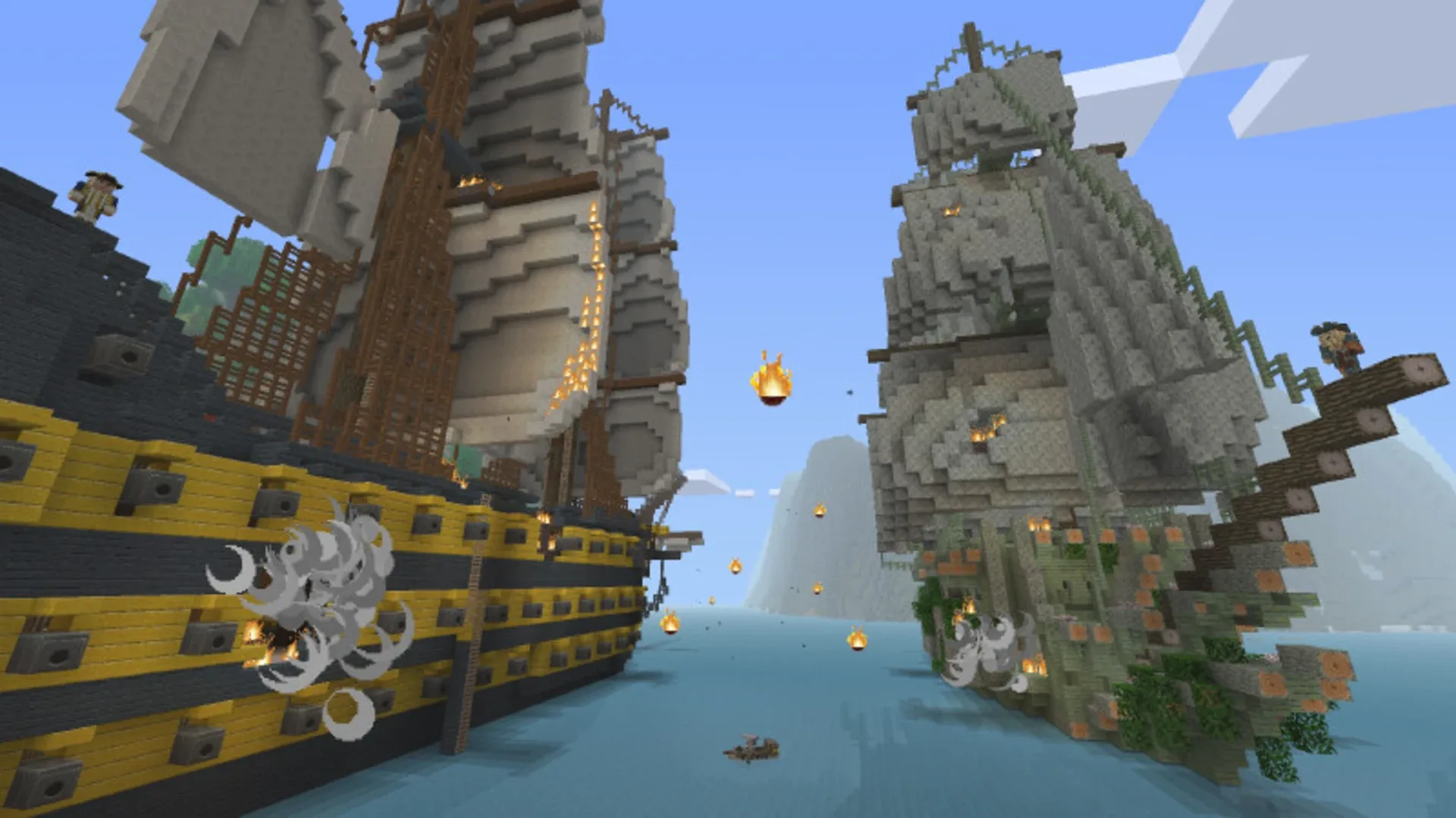 Captura de pantalla - Minecraft: Pirates of the Caribbean Mash-up