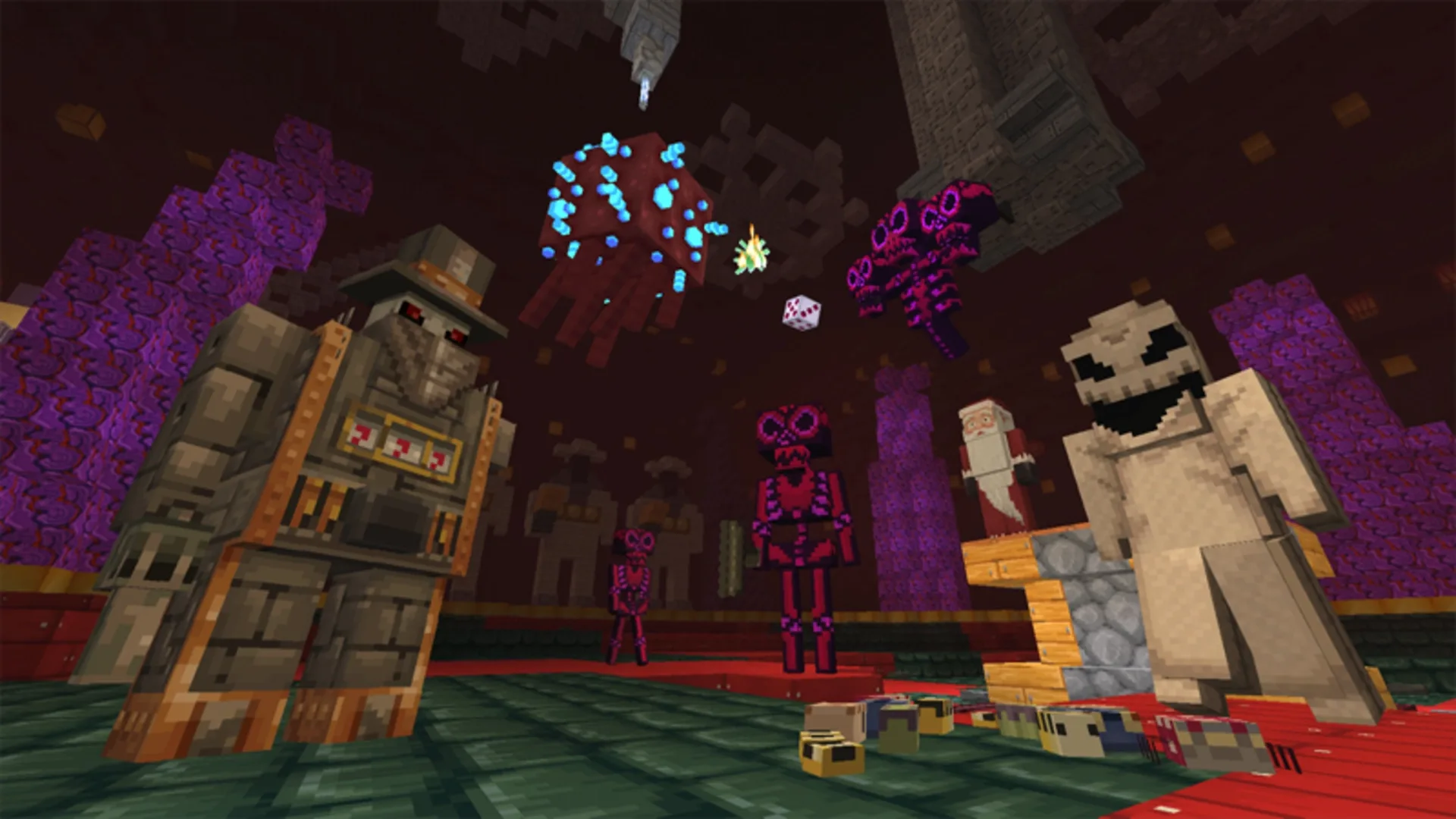 Captura de pantalla - Minecraft: The Nightmare Before Christmas Mash-up