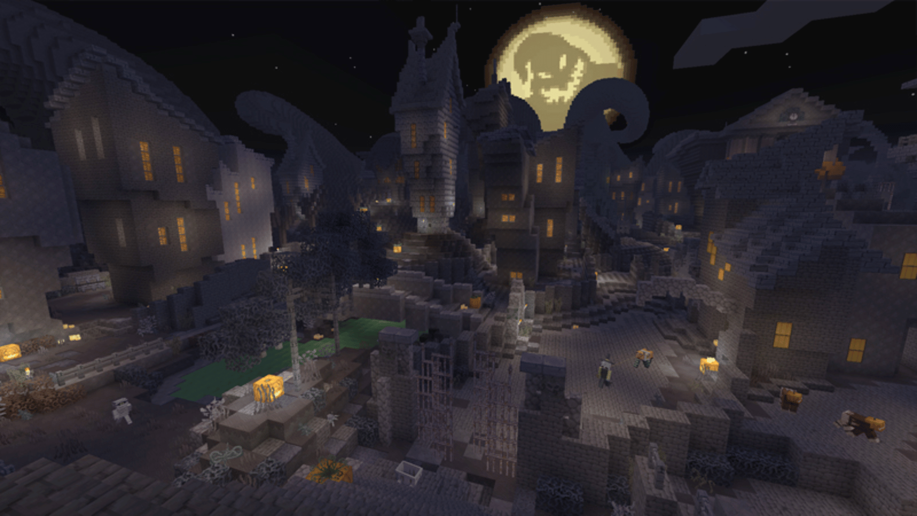 Minecraft: The Nightmare Before Christmas Mash-up screenshot