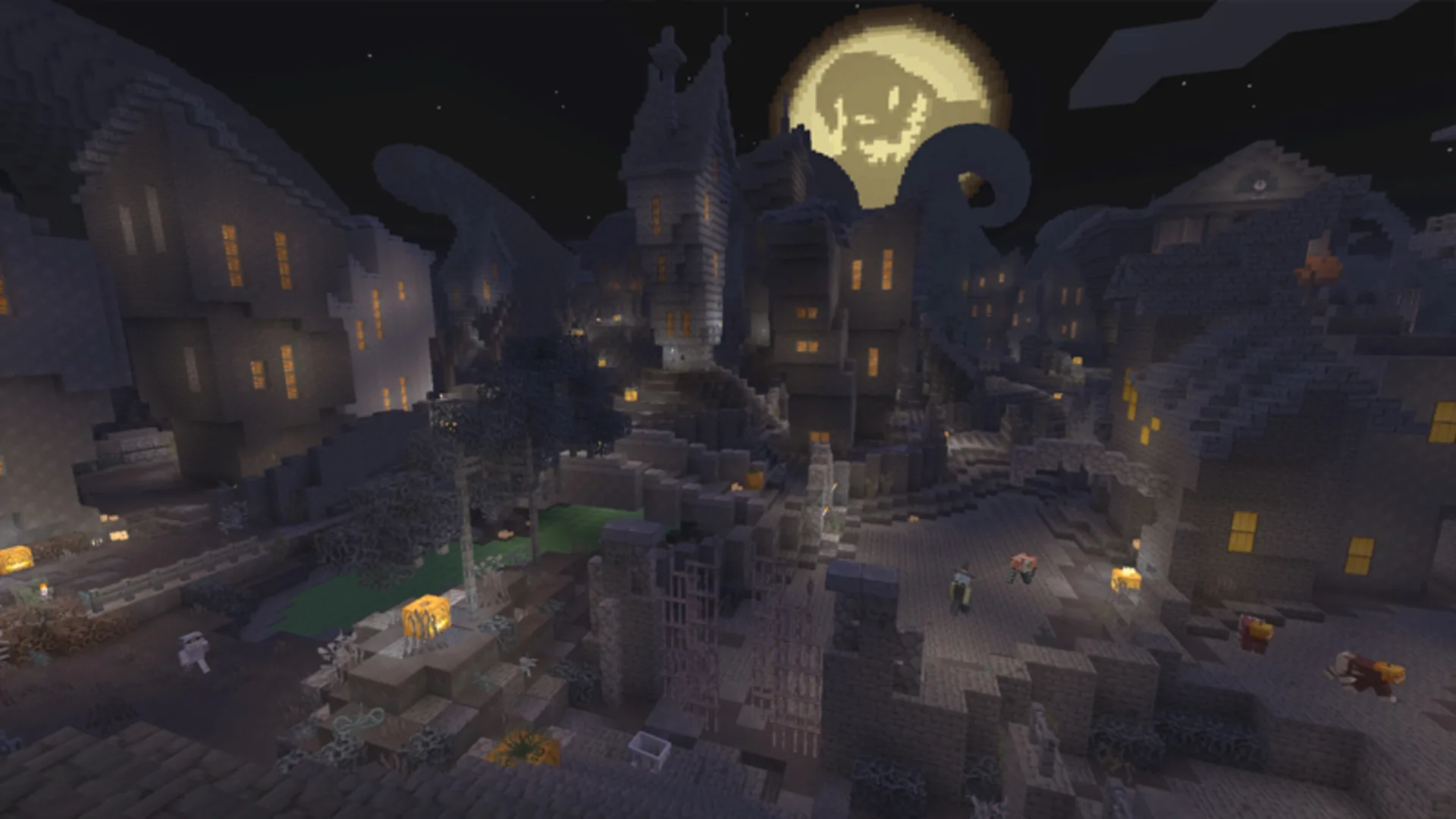 Captura de pantalla - Minecraft: The Nightmare Before Christmas Mash-up