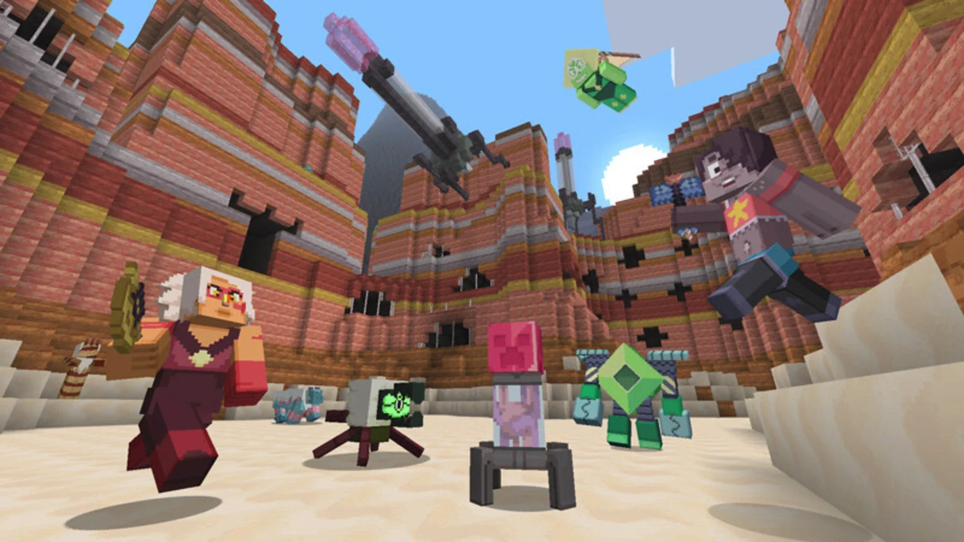 Captura de pantalla - Minecraft: Steven Universe Mash-up