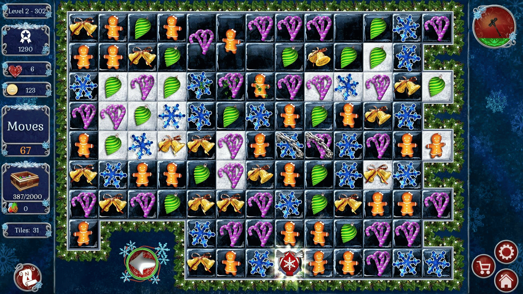 Jewel Match: Winter Wonderland 2 - Collector's Edition screenshot