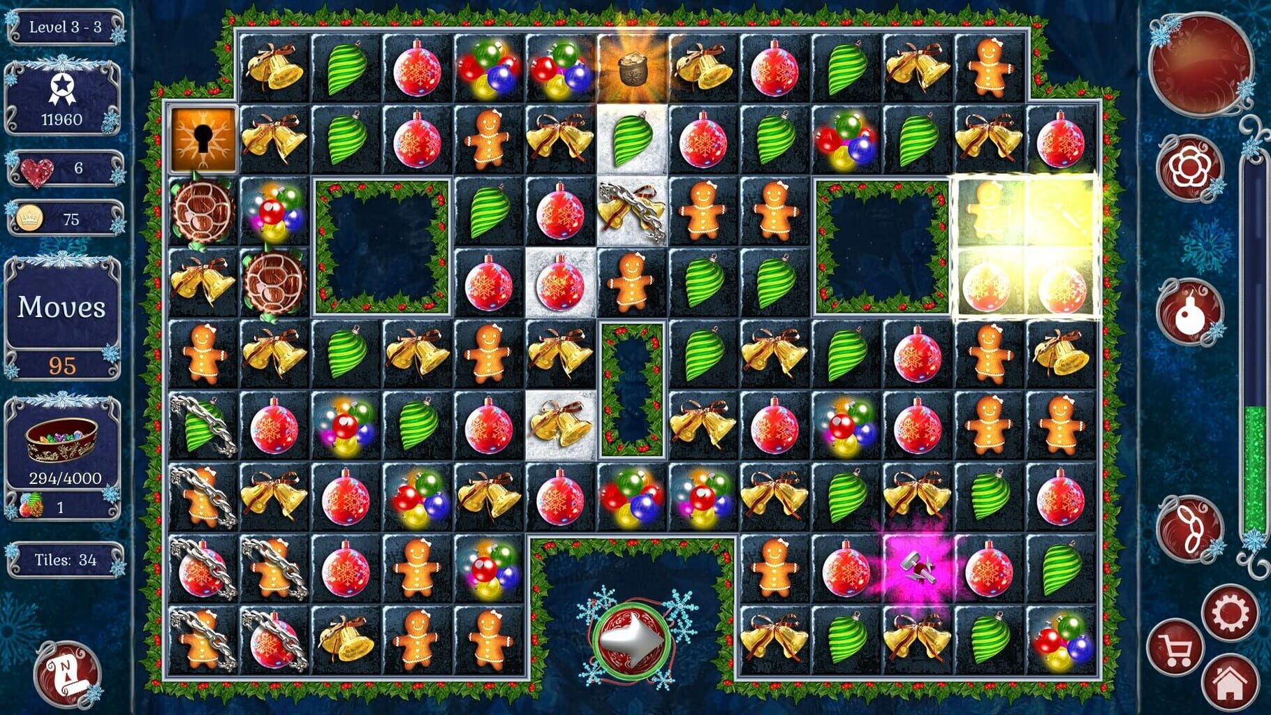 Captura de pantalla - Jewel Match: Winter Wonderland 2 - Collector's Edition