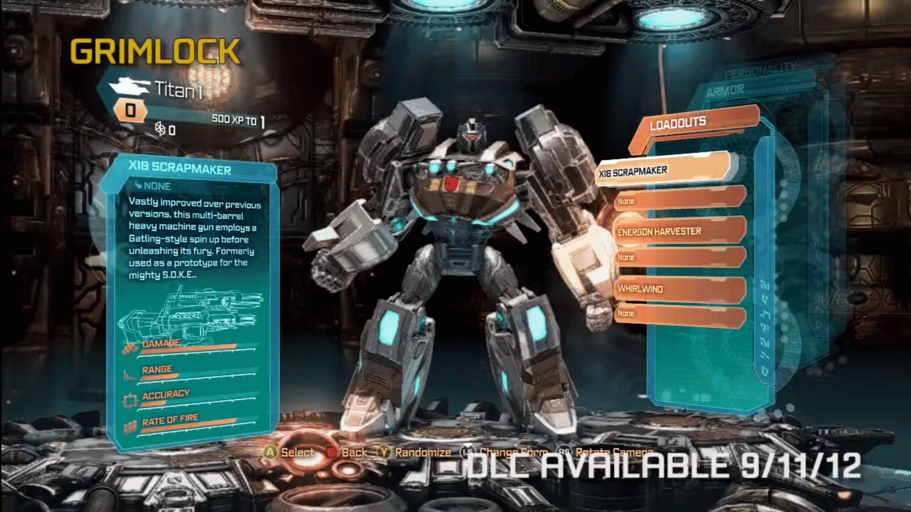 Transformers: Fall of Cybertron - Dinobot Destructor Pack screenshot