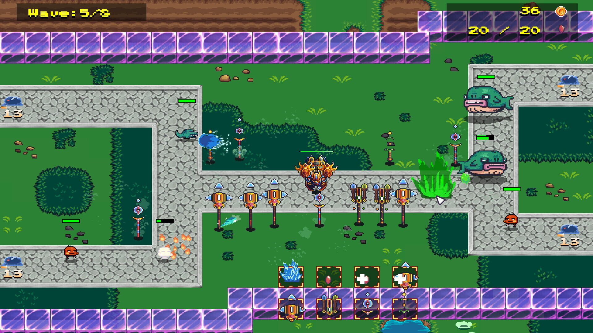 Magic Staves - Screenshot