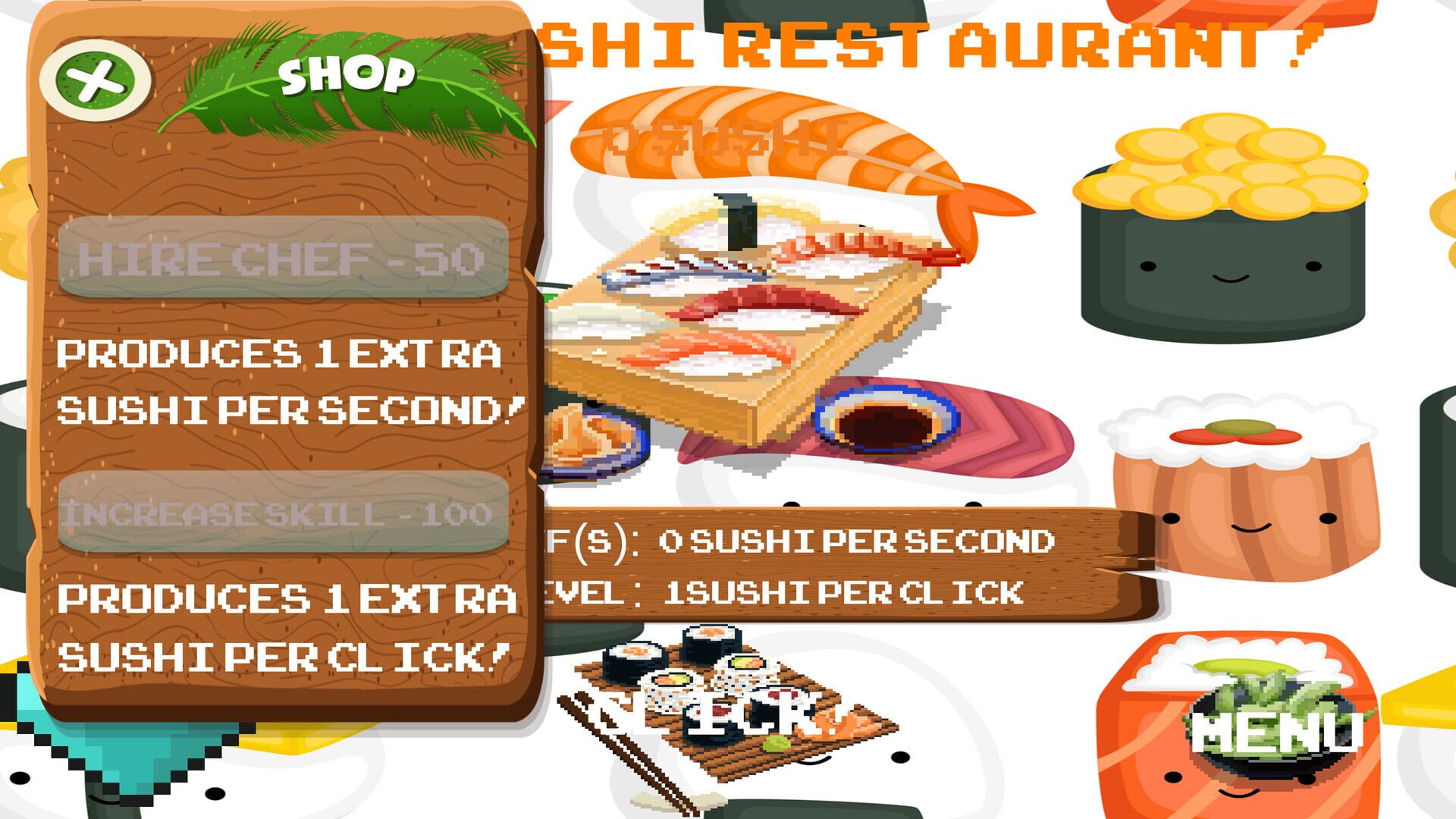 Sushi Clicker - Screenshot