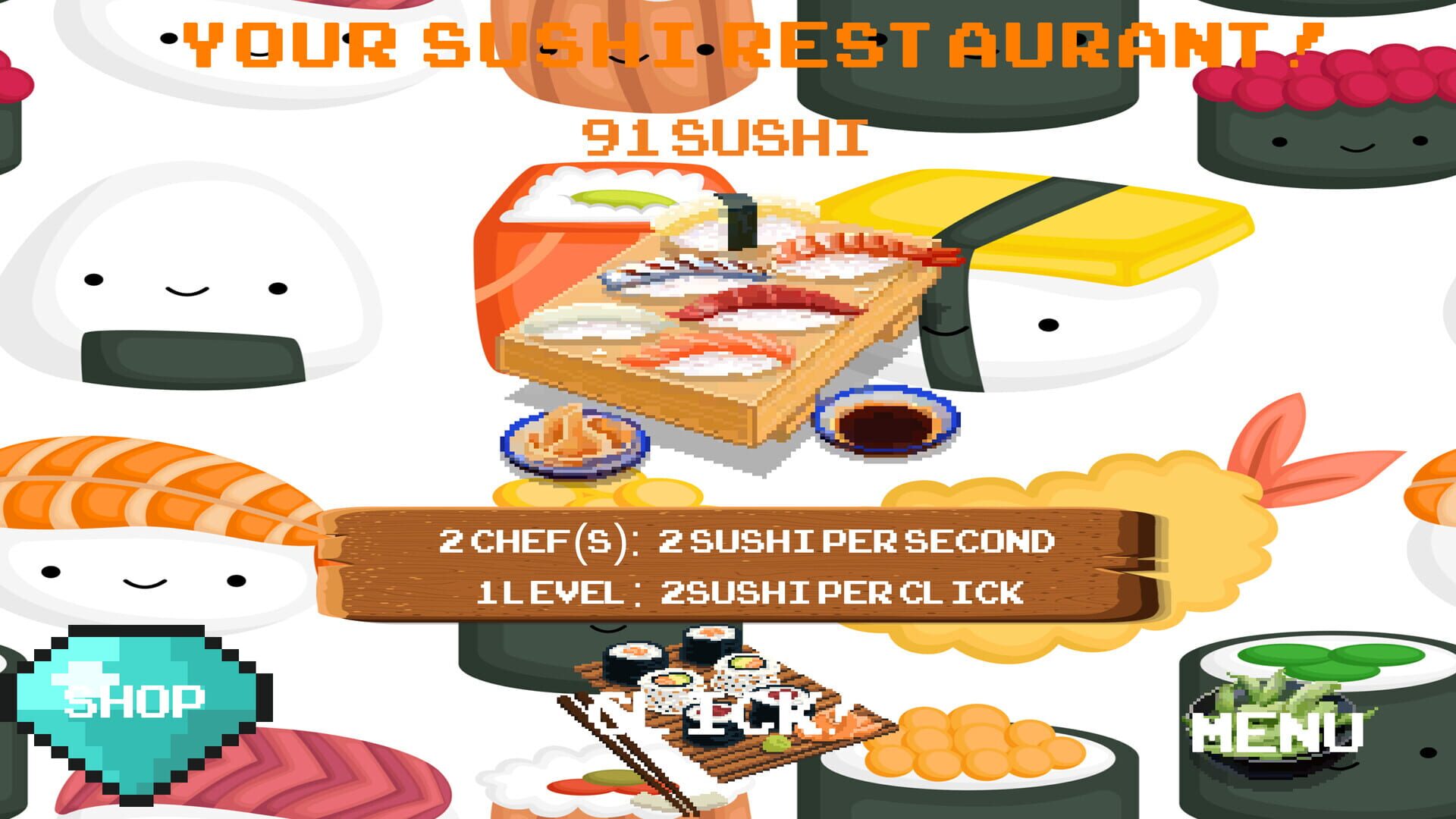 Sushi Clicker - Screenshot