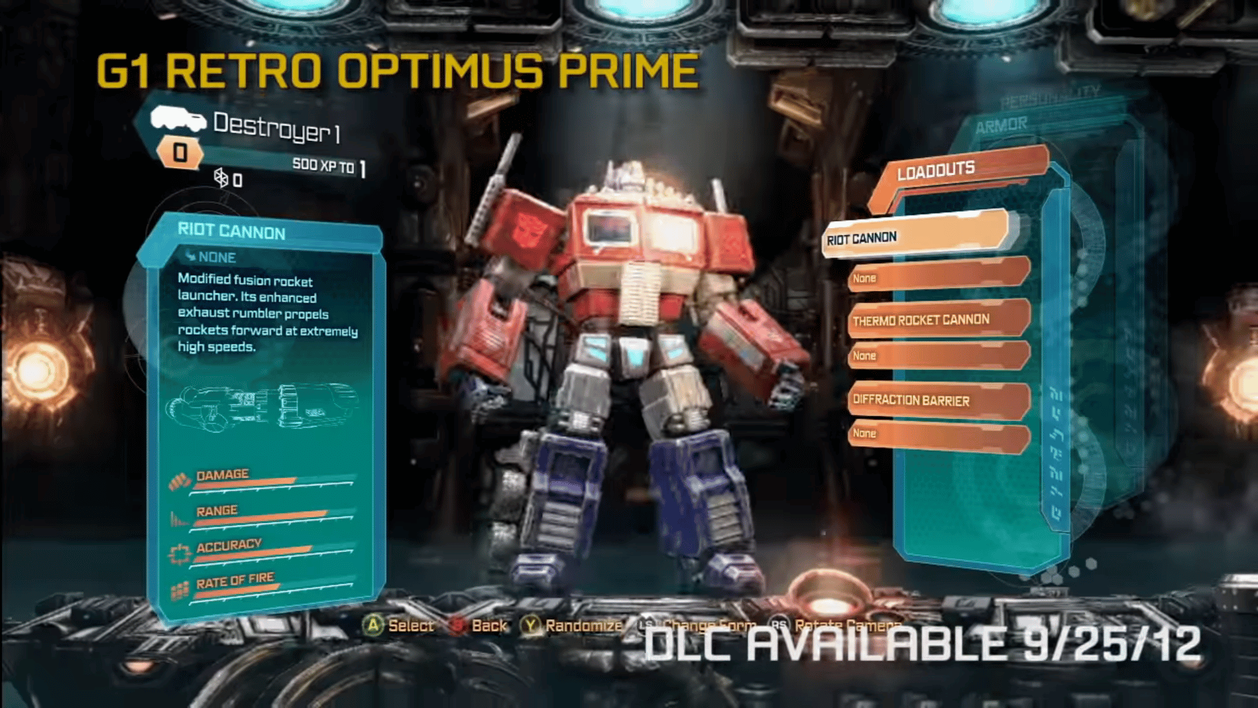 Transformers: Fall of Cybertron - Massive Fury Pack screenshot