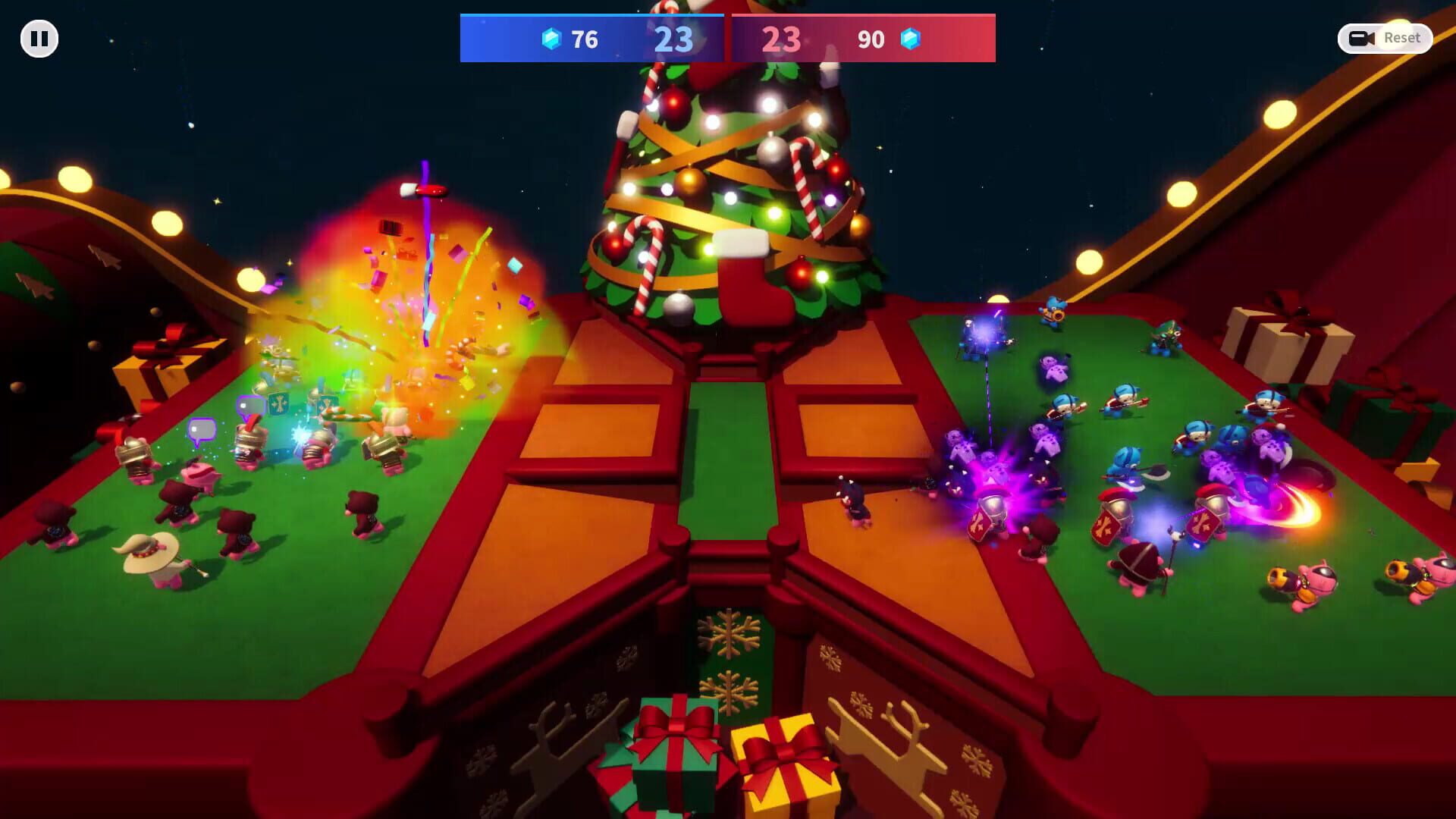 Dolly Wars: Auto Tactics - Holiday Nightmares Campaign - Screenshot