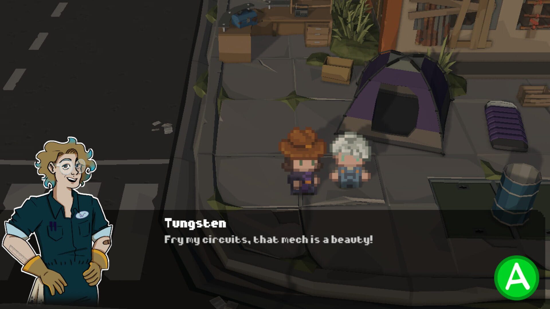 Me, My Mech and I - Screenshot