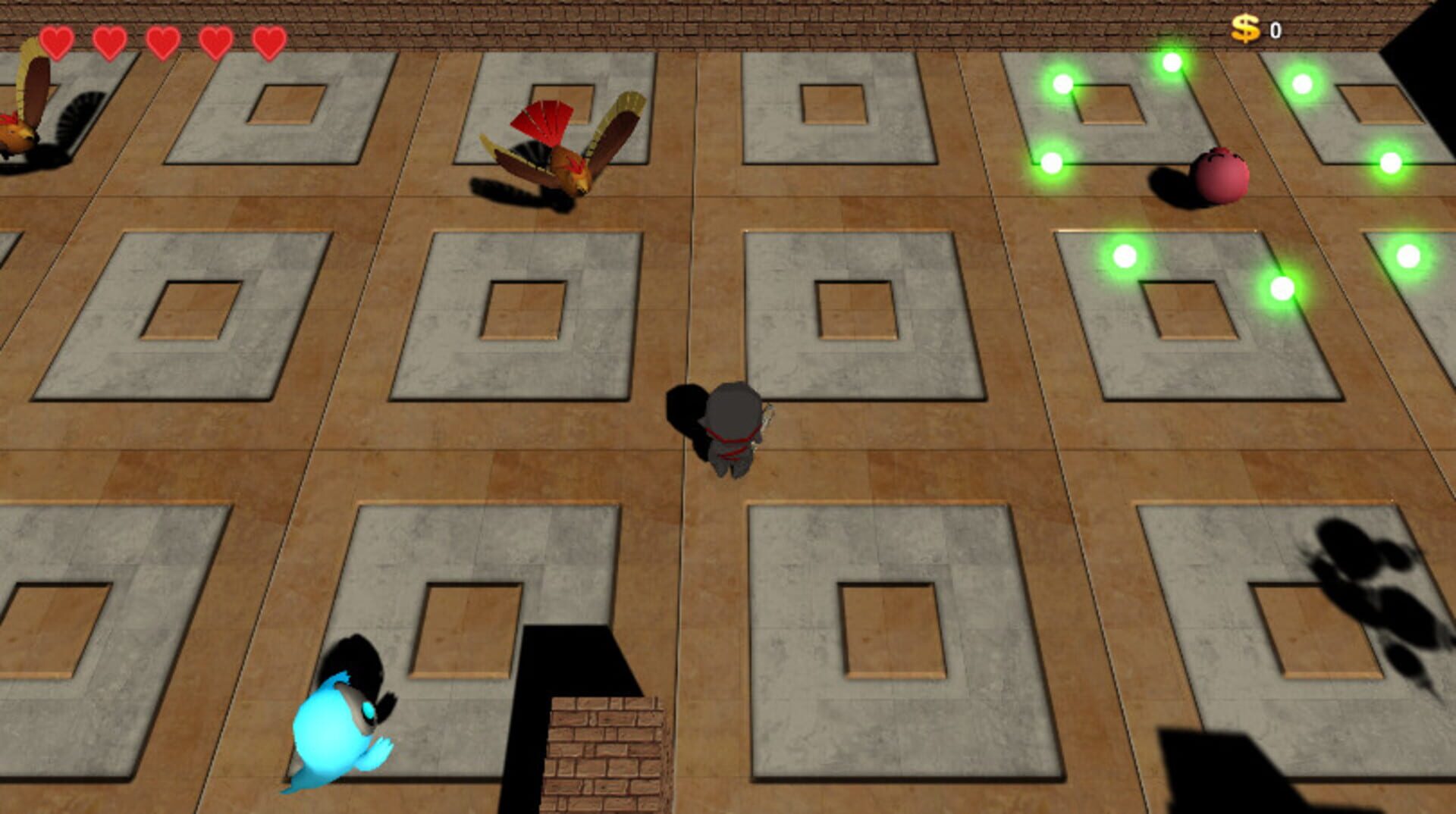Ninjas in the Dungeon - Screenshot