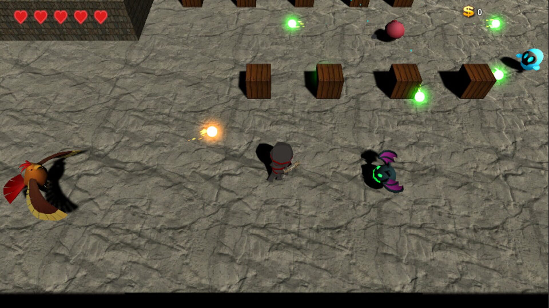 Ninjas in the Dungeon - Screenshot