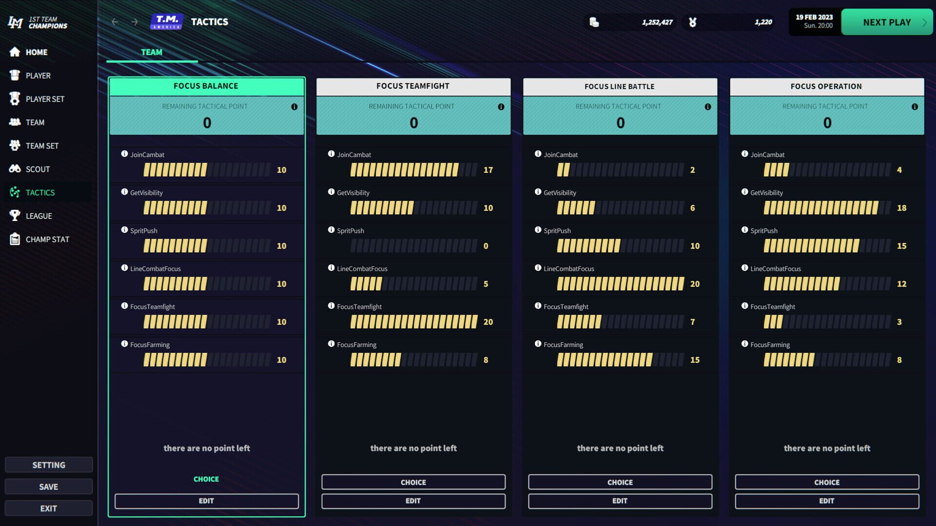 League Manager 2023 - Screenshot