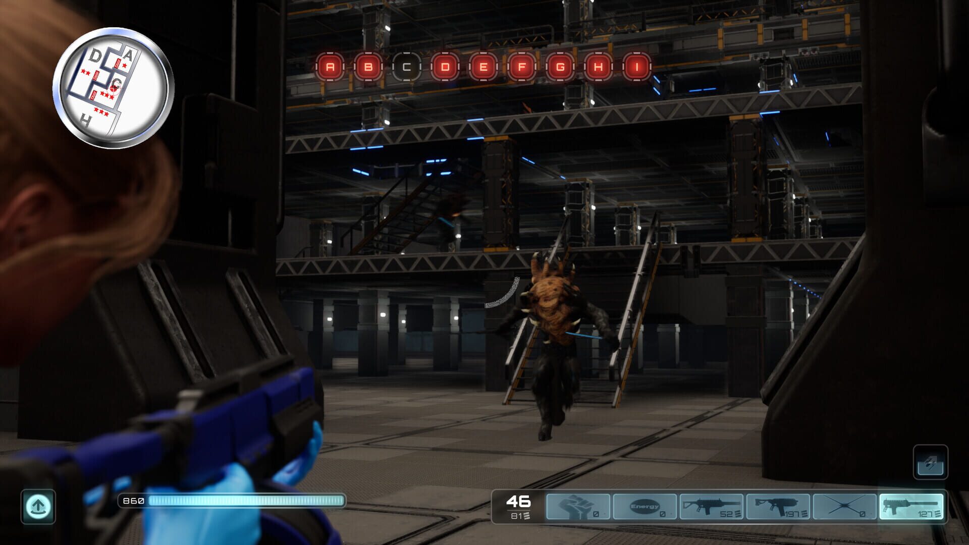 Moon Lab Shooter - Screenshot