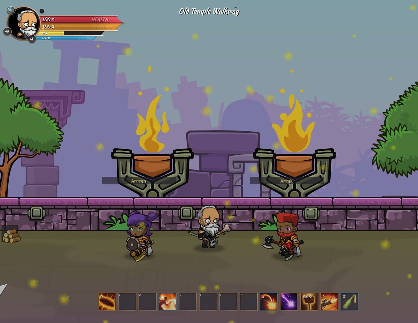 Soul Bound Saga - Screenshot