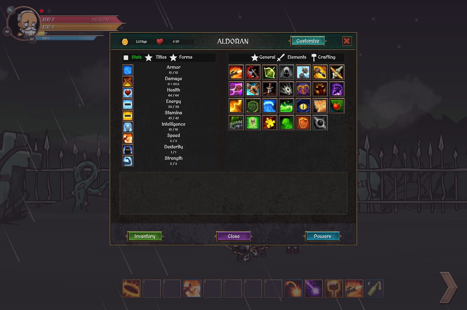 Soul Bound Saga - Screenshot