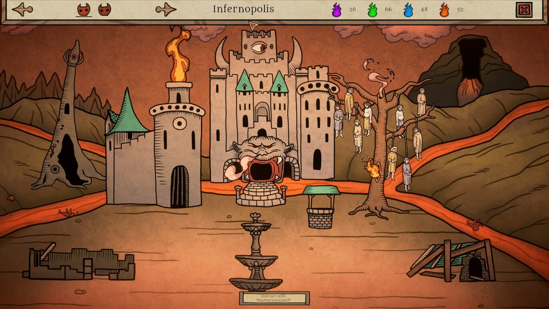 Chuck the Metalhead in Medieval Hell - Screenshot