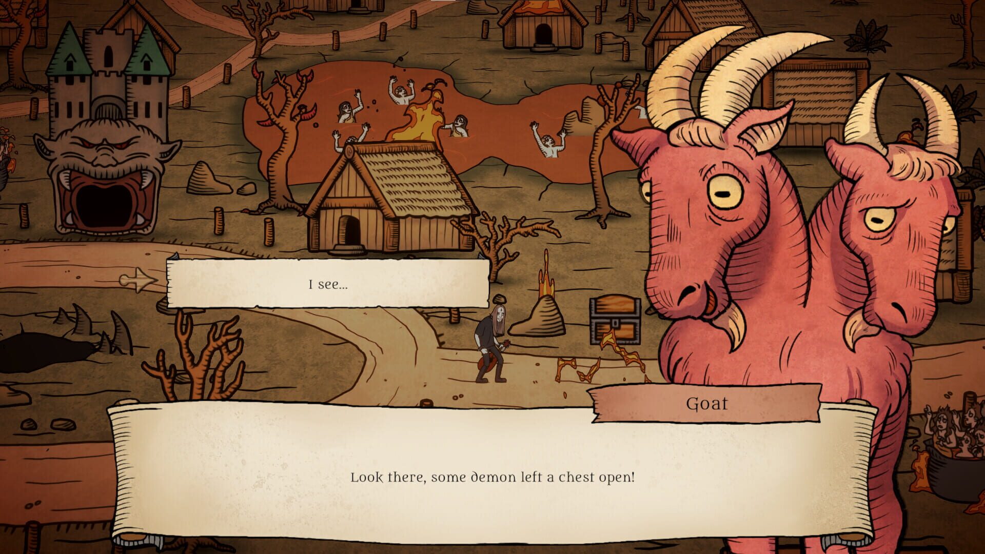 Chuck the Metalhead in Medieval Hell - Screenshot