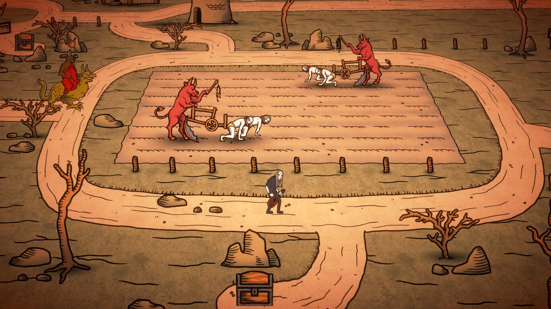 Chuck the Metalhead in Medieval Hell - Screenshot