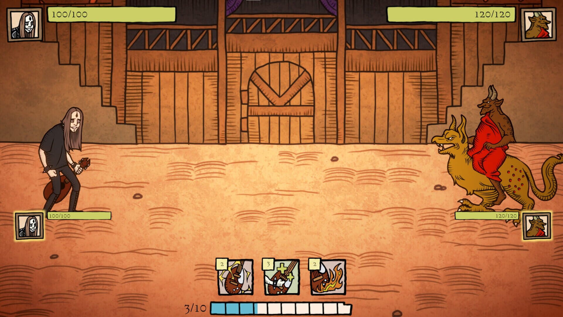 Chuck the Metalhead in Medieval Hell - Screenshot
