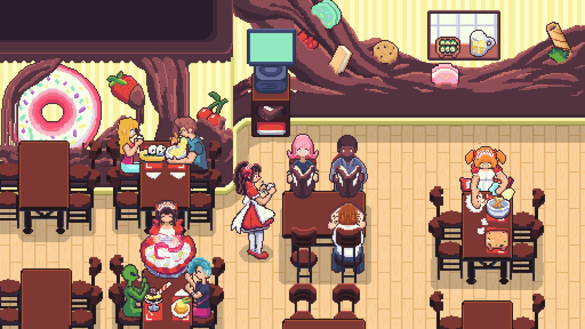 Kurenai Maid Tycoon - Screenshot
