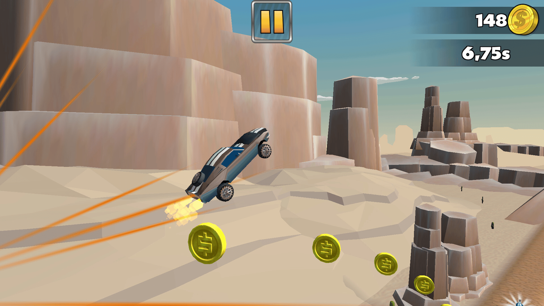 Race in Desert screenshot