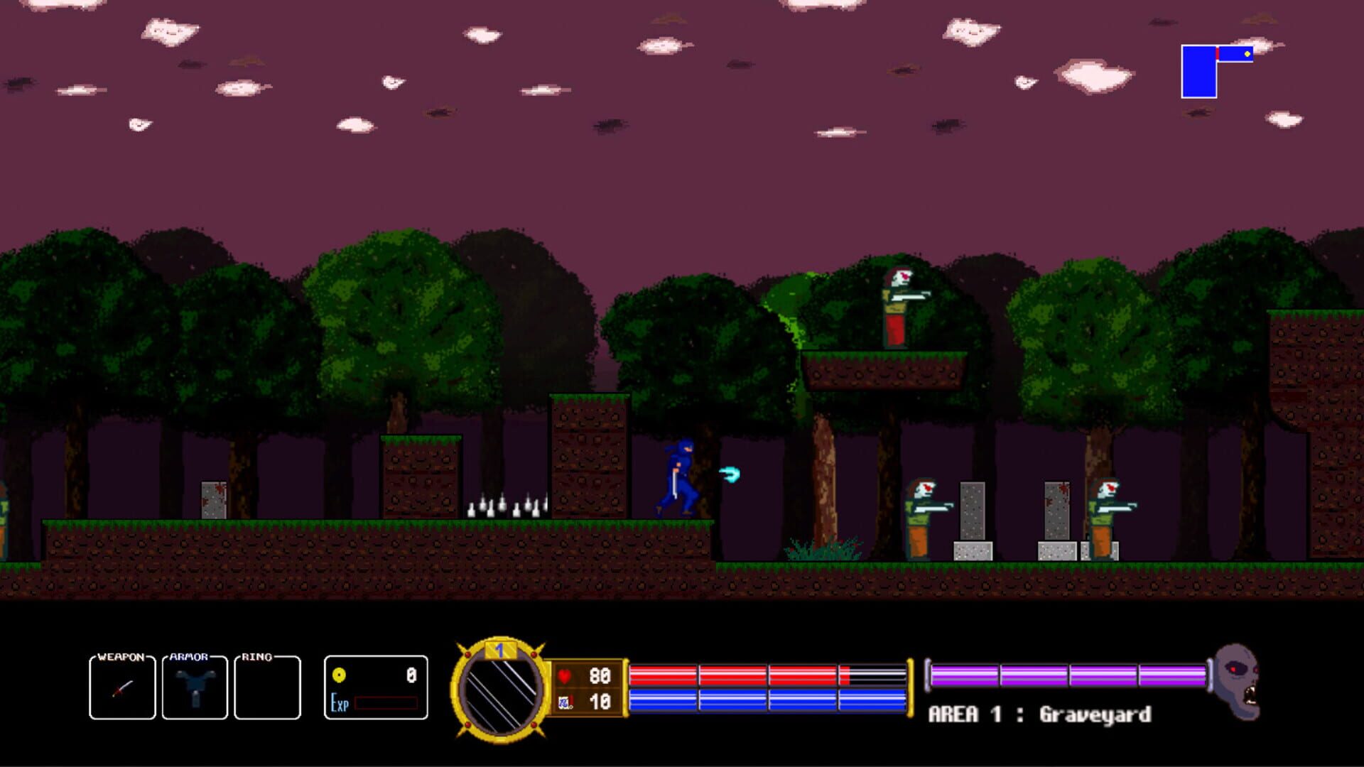 Ninja vs. Zombies - Screenshot