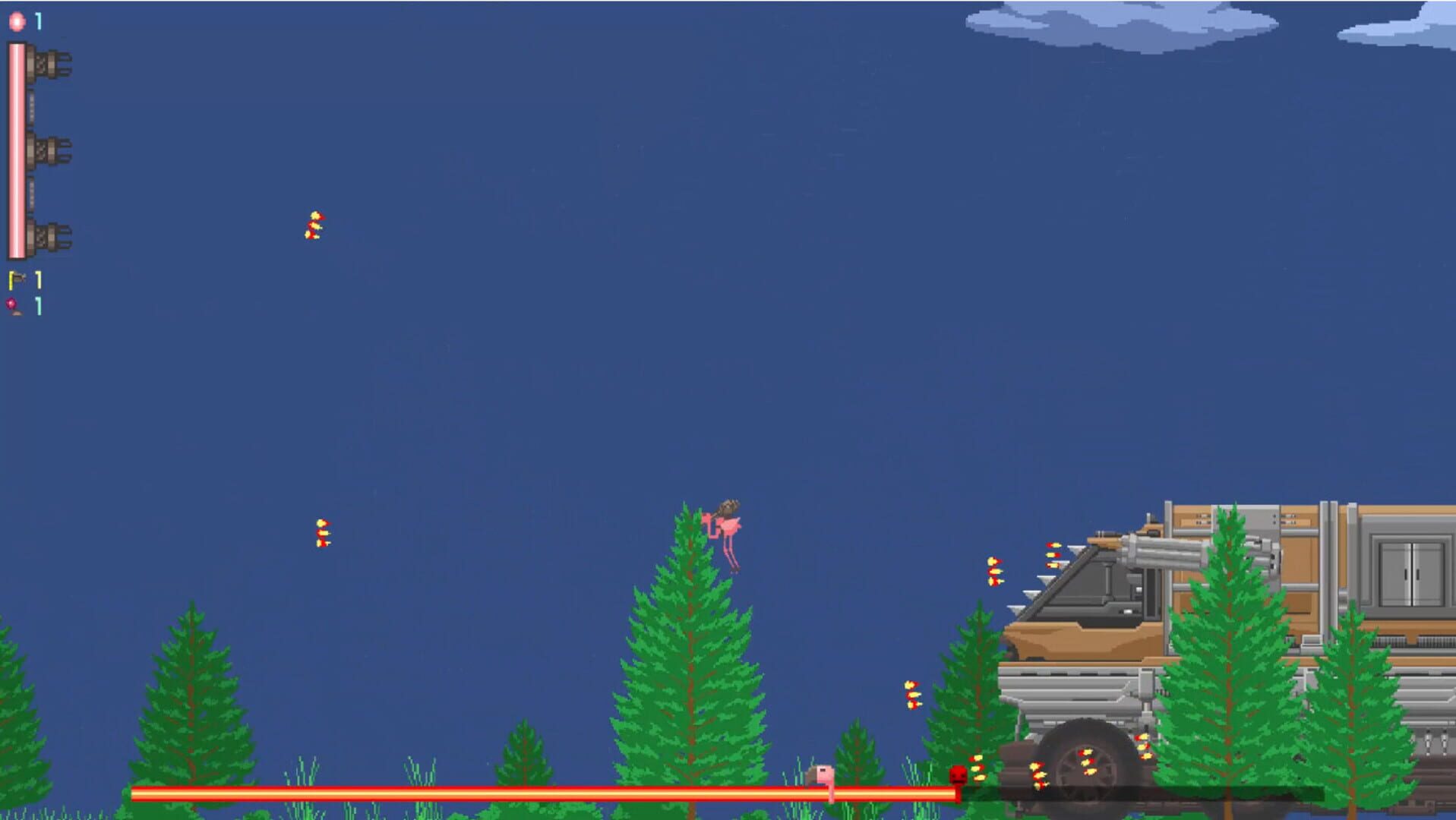 Flamingo Go With Gun - Screenshot