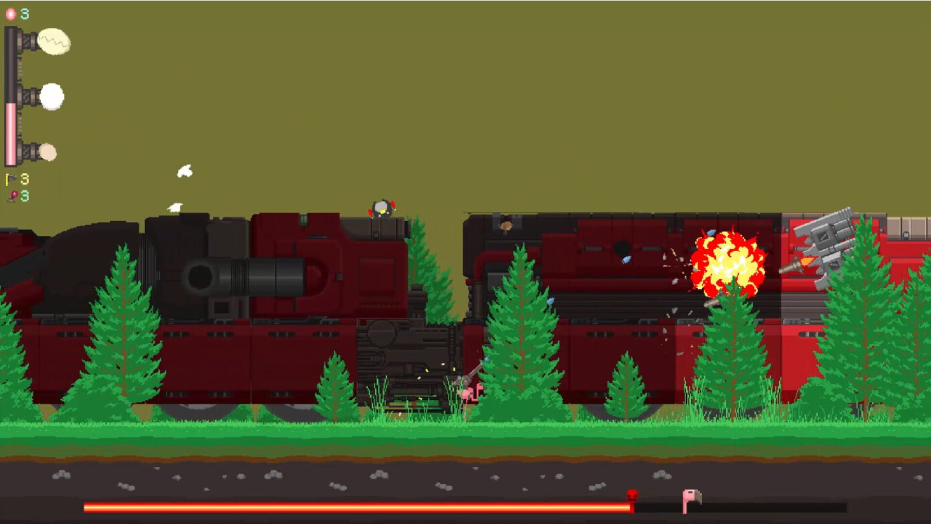 Flamingo Go With Gun - Screenshot