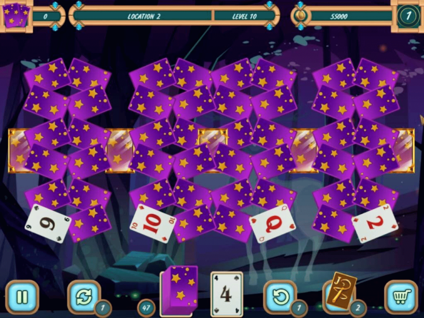 Sweet Solitaire: School Witch 3 screenshot