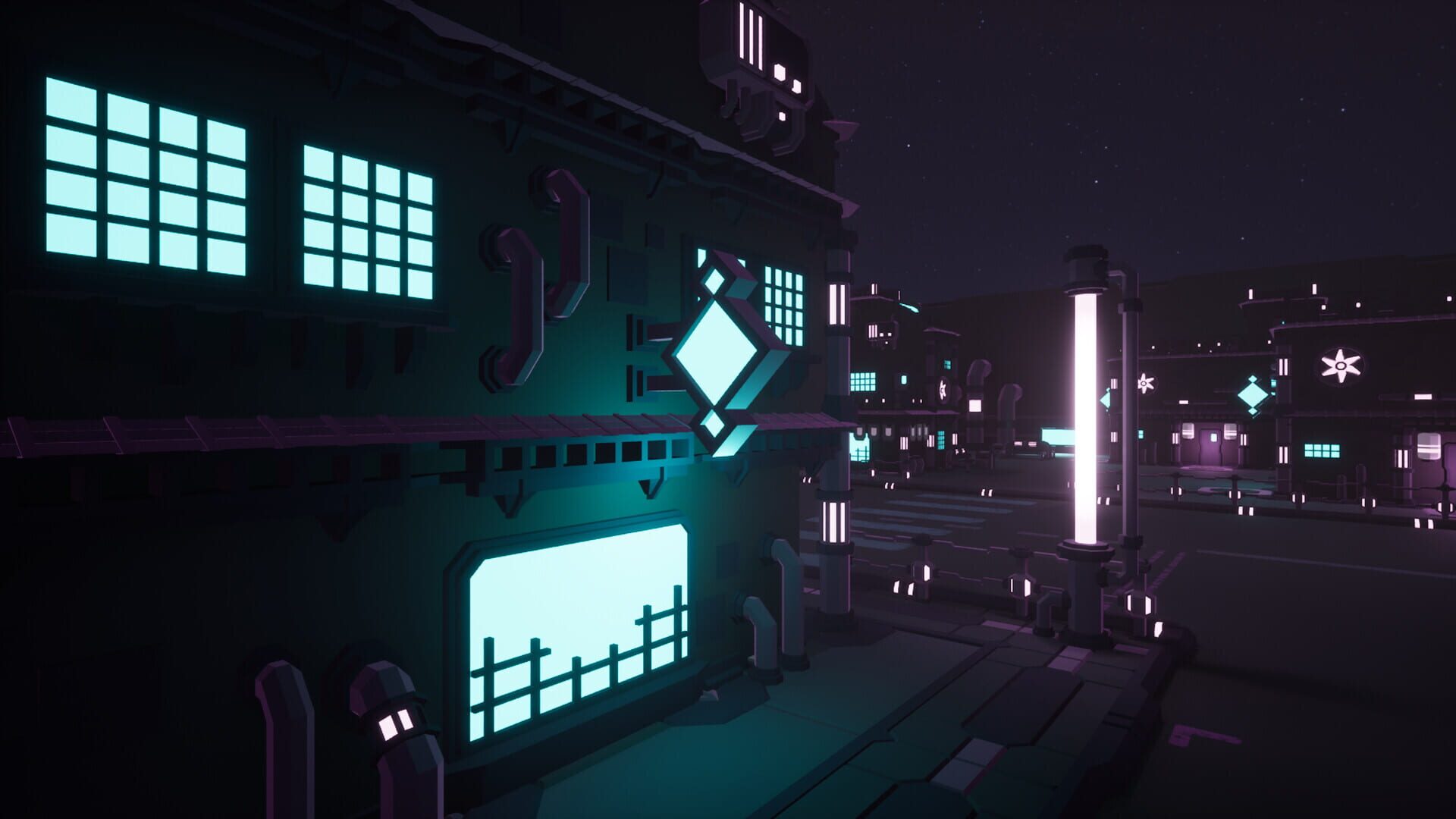 Neon City Survivor - Screenshot