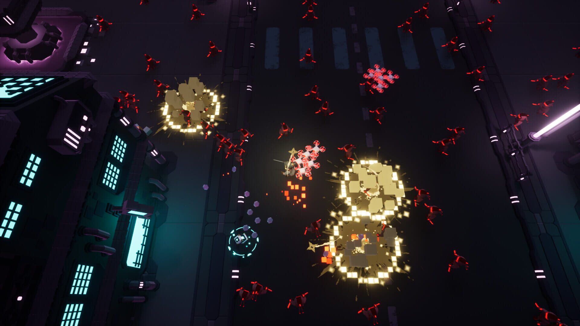Neon City Survivor - Screenshot