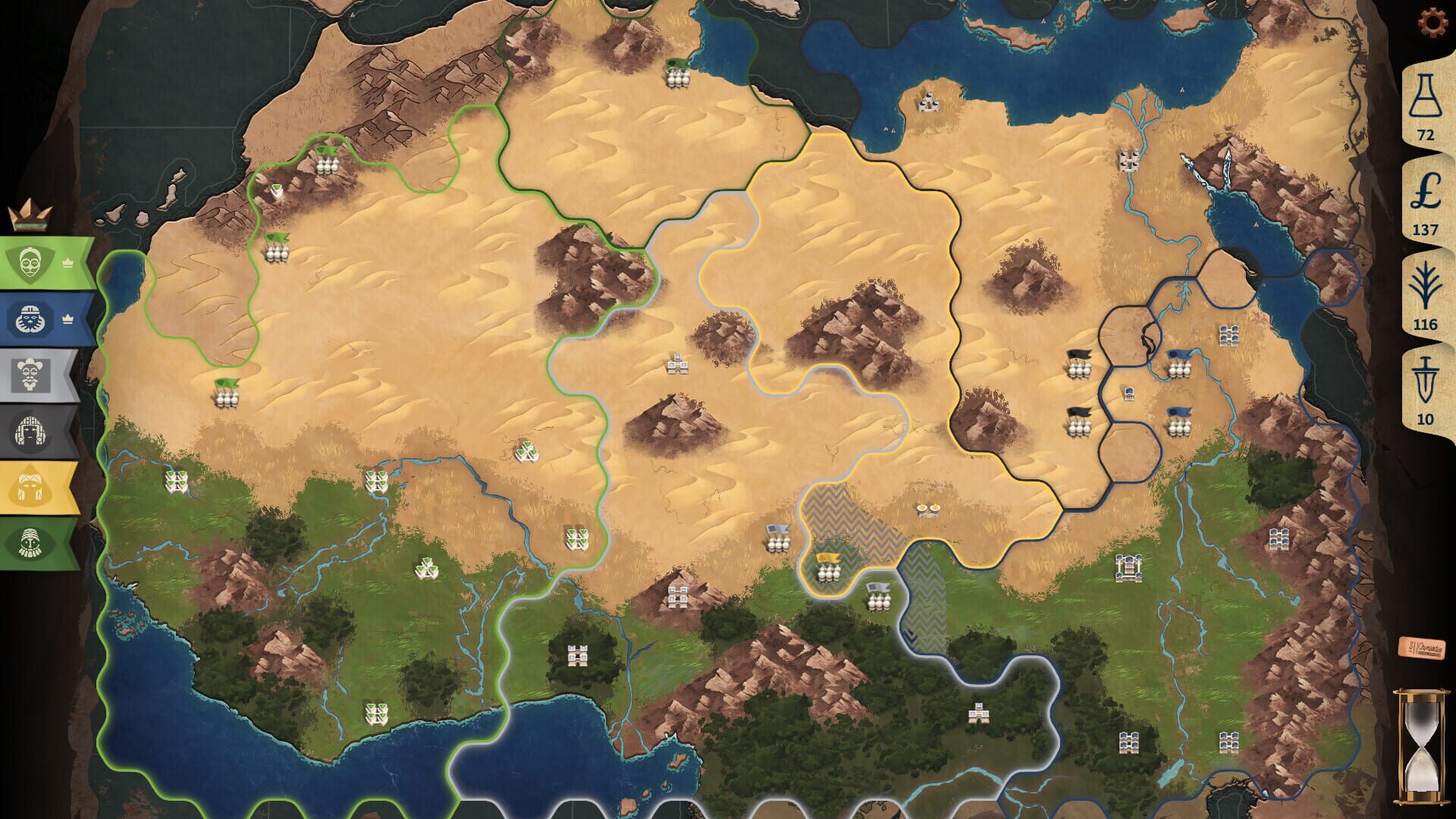 Ozymandias: Sahara Desert screenshot